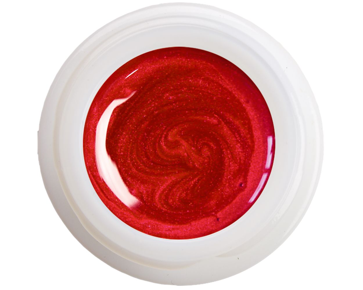 Barvni gel - Pearly Satin Samba Red N°146