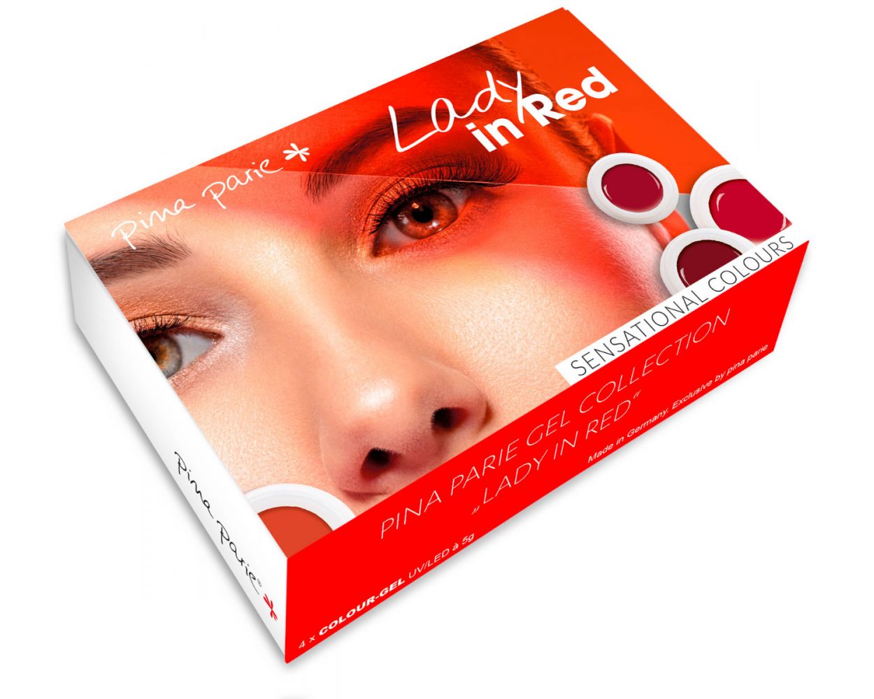Barvni set (4 geli) - Lady in Red S2-290