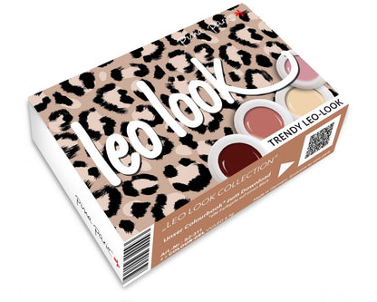 Set barvnih gelov "Leo Look" - 4x5g barvnega gela