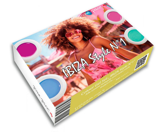 Set barvnih gelov "IBIZA Style N°1"