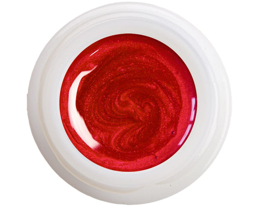 Barvni gel - Pearly Satin Samba Red N°146