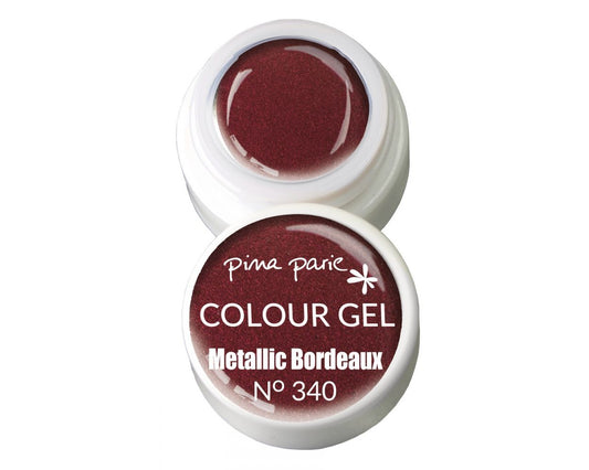 Barvni gel - Metallic Bordeaux N°340