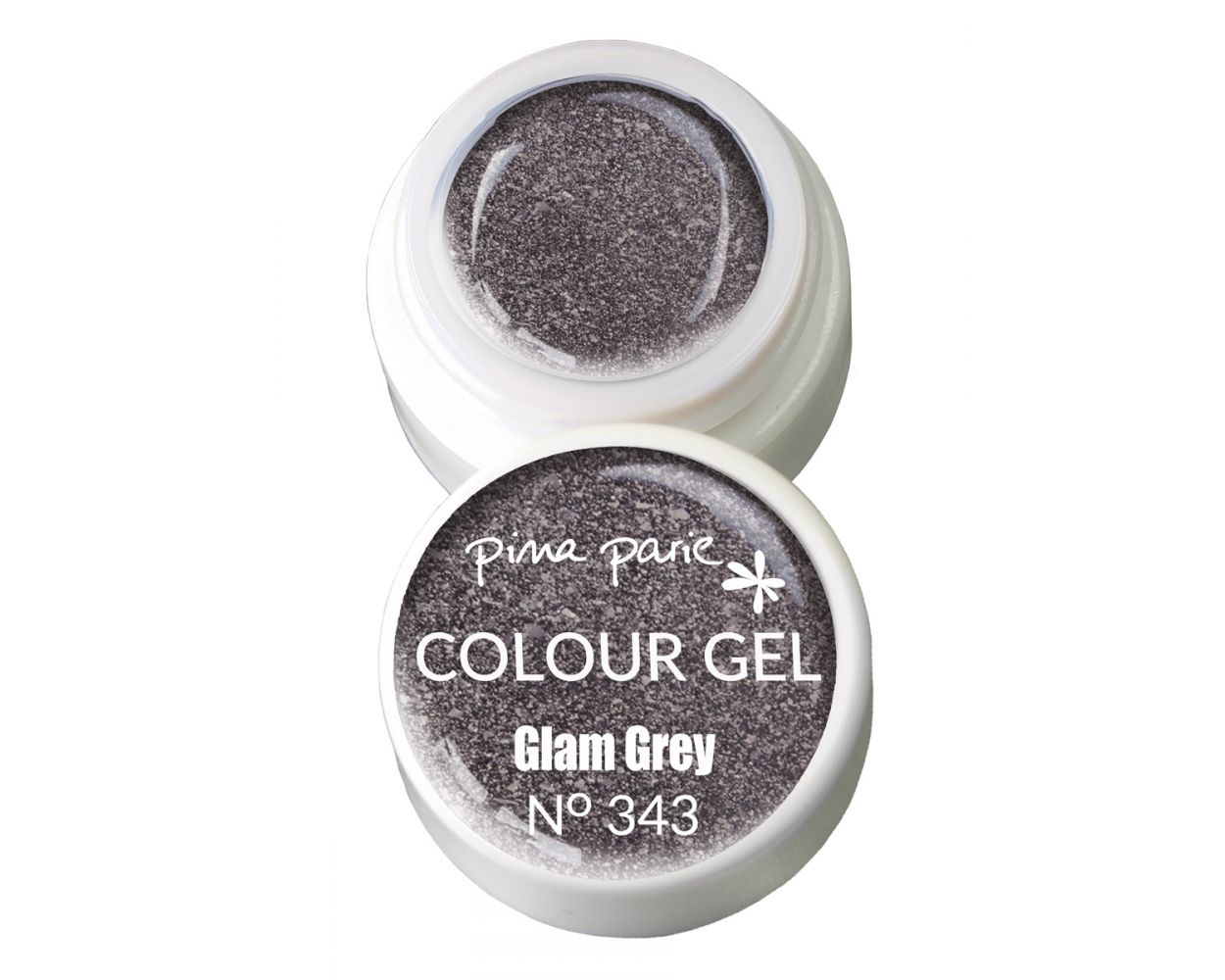 Barvni gel - Glam Grey N°343