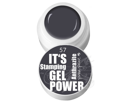 Stamping Gel 57 - Anthrazite