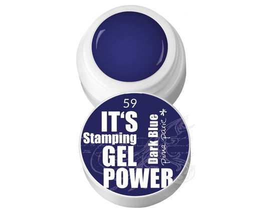 Stamping Gel 59 - Dark Blue