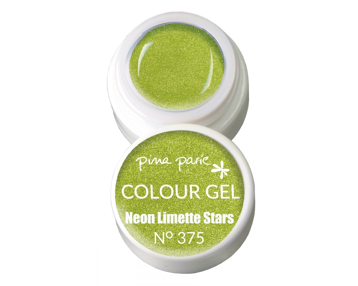 Barvni gel - Neon Limette Stars N°375