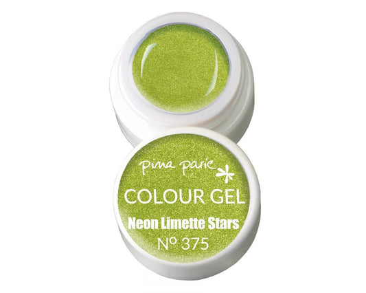 Barvni gel - Neon Limette Stars N°375